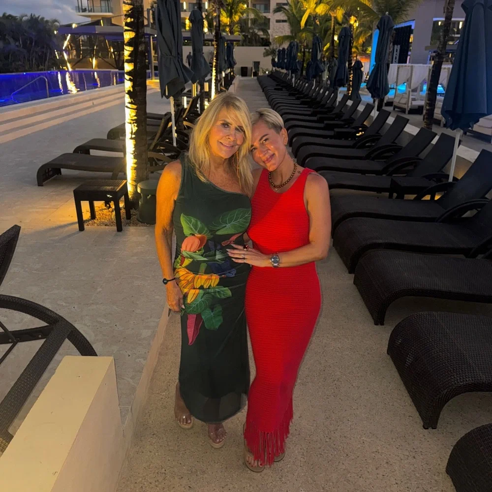 Rails “Nia” Knit Fringe Midi Dress - Picture 2 of 2